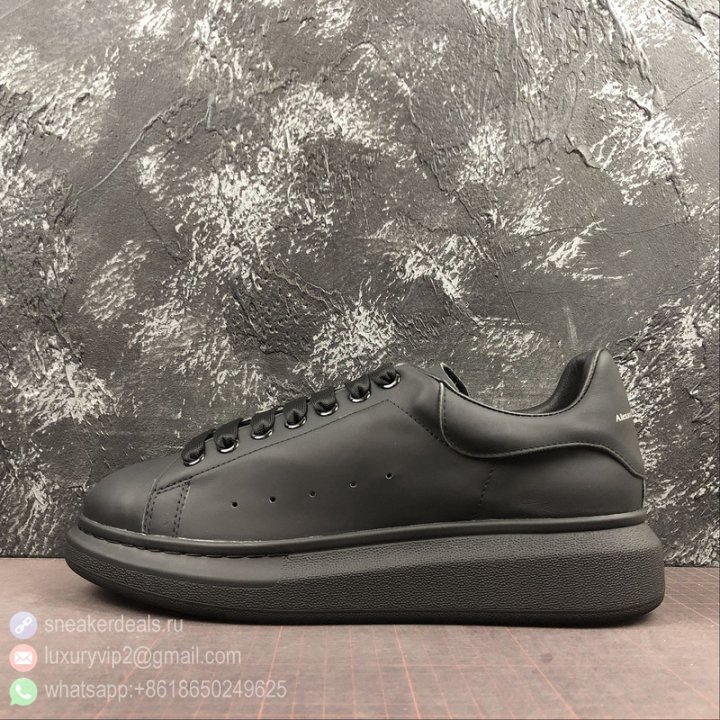 Alexander McQueen Men Sneakers PELLE S GOMMA 462214 WHFBU All Black